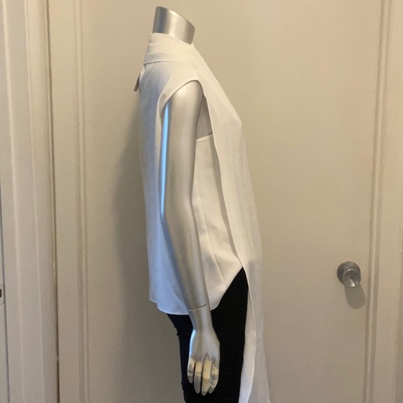 AdL ADIL Working Chic Short Sleeve Blouse NWT - Picture 4 of 8